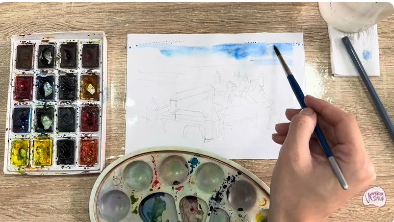 Рисуем Звенигород