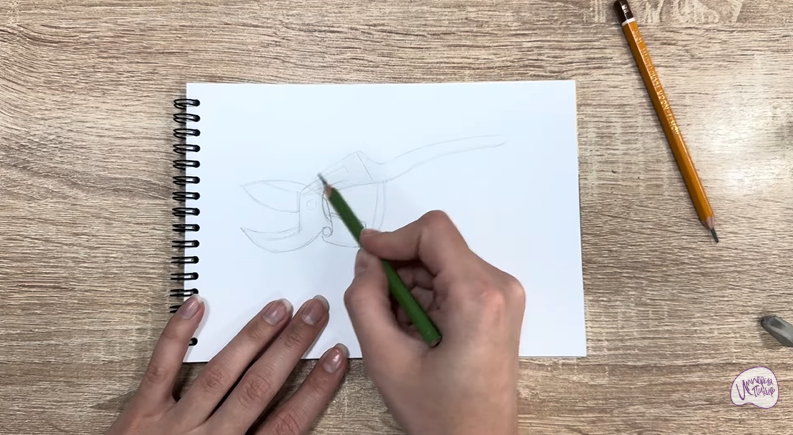 Рисуем Секатор