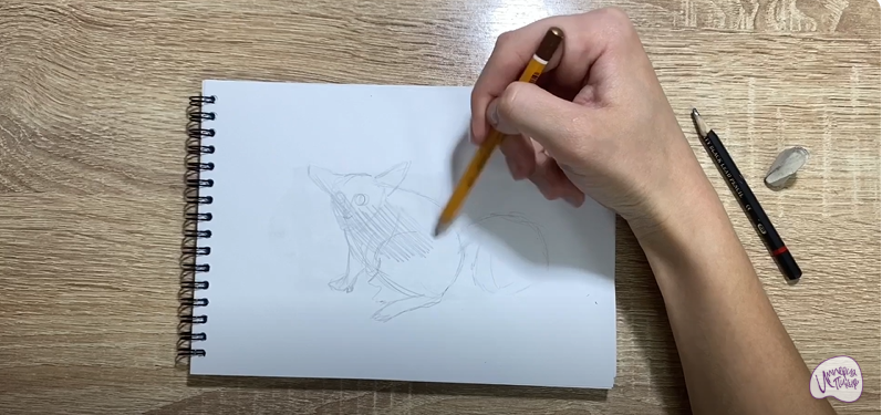 Рисуем Галаго