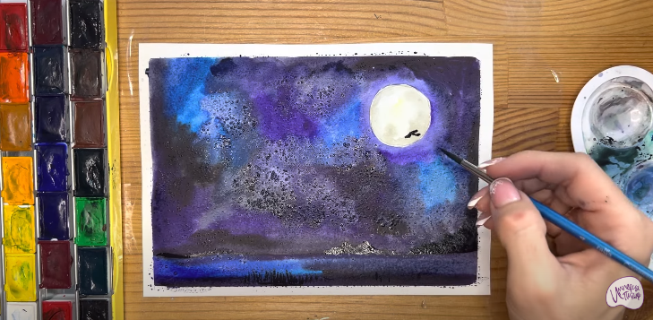 Рисуем Ночное небо
