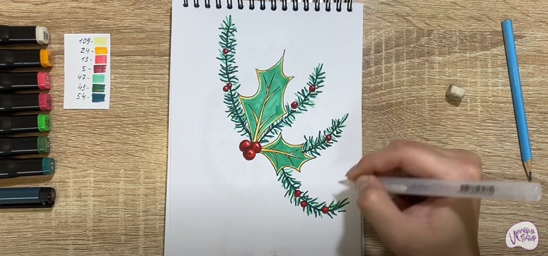 Рисуем Символ Рождества