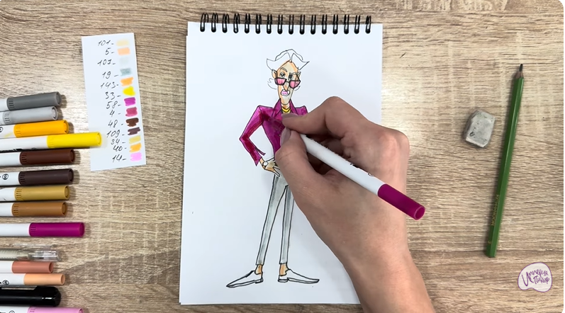 Рисуем Супербро из «Доктор Динозавров»