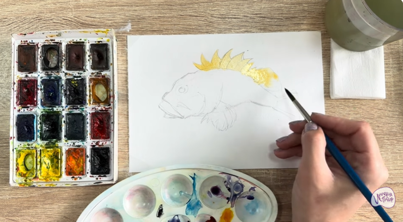 Рисуем Скорпена