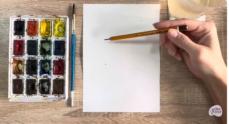 Рисуем Вереск