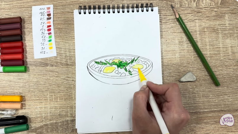 Рисуем Шакшука