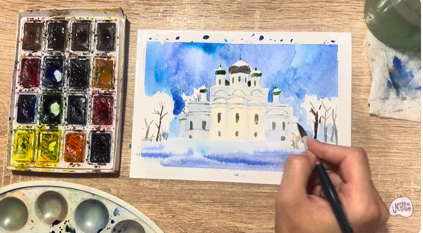 Рисуем Переславль-Залесский