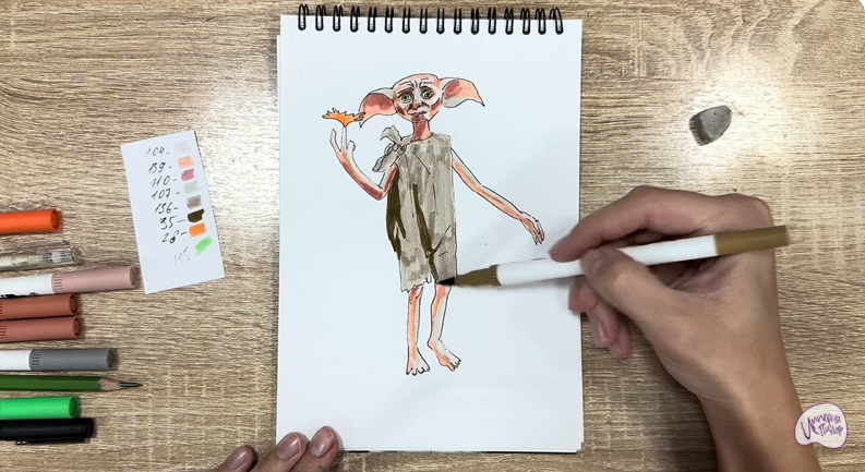 Рисуем Добби