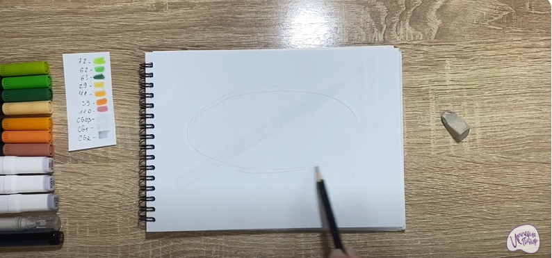Рисуем Картофельные зразы