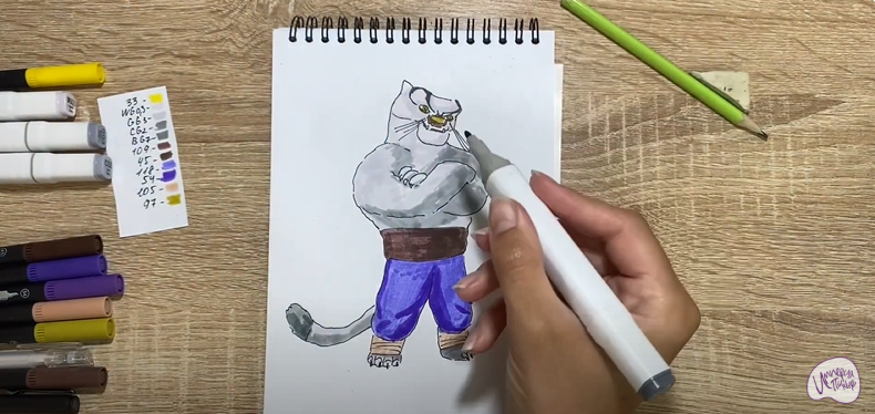 Рисуем Тай Лунг