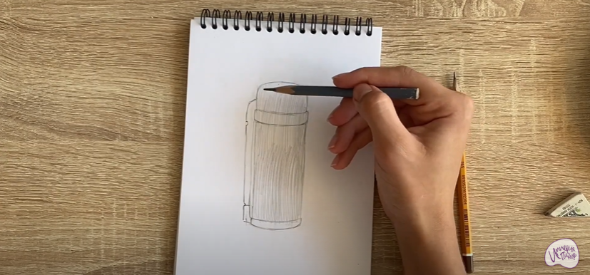 Рисуем Термос Рисуем Термос