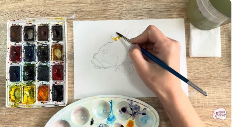 Рисуем Скорпена