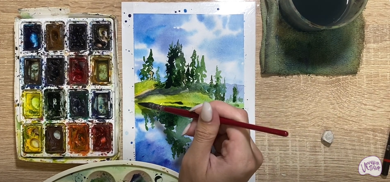 Рисуем Зеркальное отражение