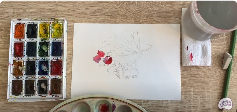 Рисуем Ирга