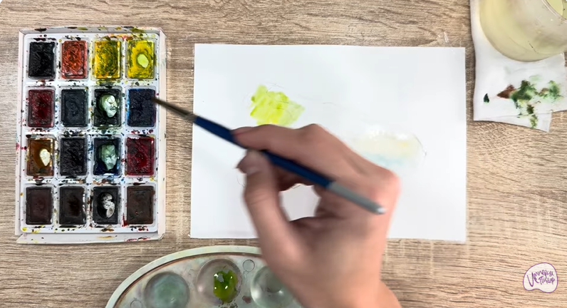 Рисуем Пекинская капуста