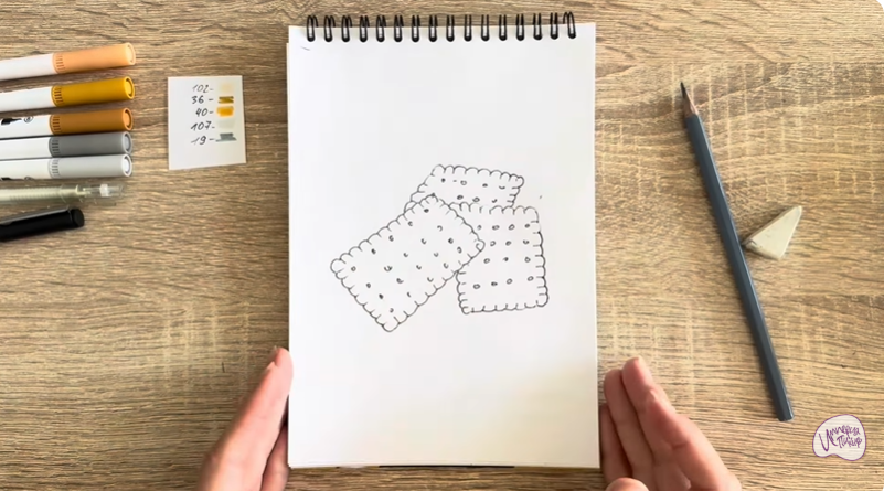 Рисуем Галеты