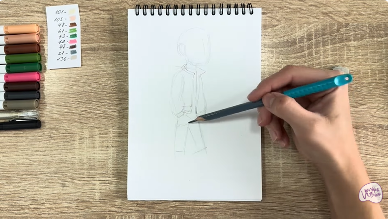 Рисуем Вик из "Побег из будущего"