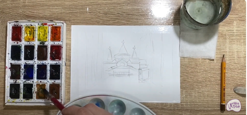 Рисуем Великий Устюг