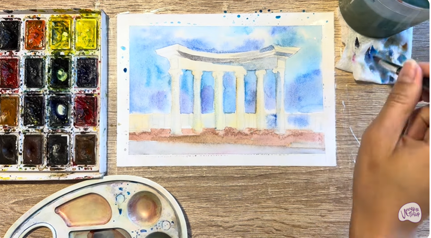 Рисуем Алушта