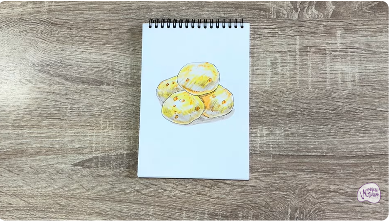 Рисуем Баурсаки