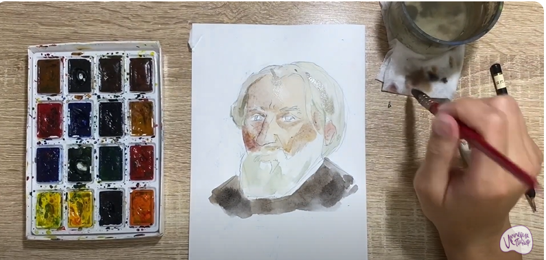 Рисуем Иван Сергеевич Тургенев