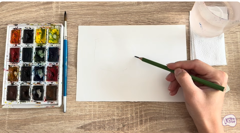 Рисуем Лещина