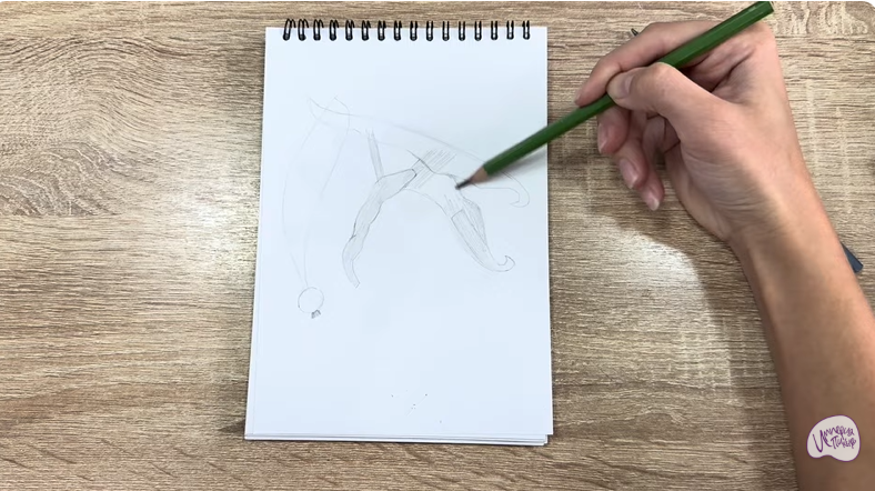 Рисуем Липгрип для рыбалки