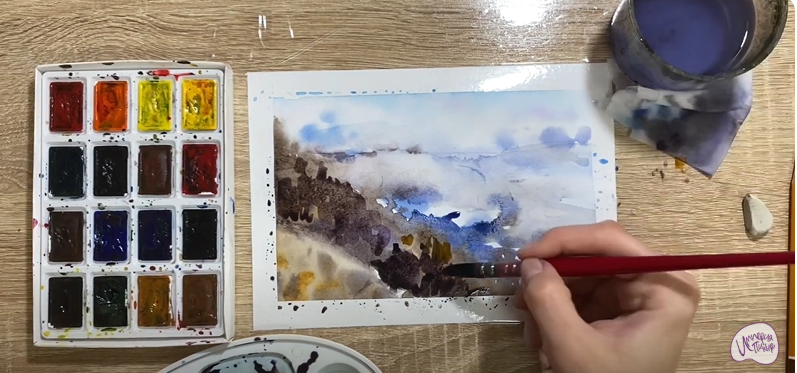 Рисуем Плато Лаго-Наки