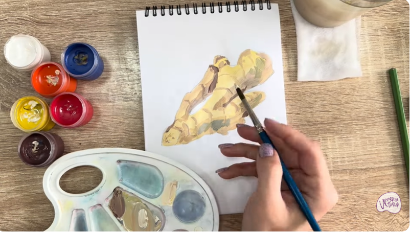 Рисуем Имбирь