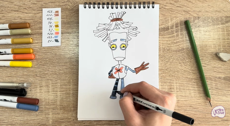 Рисуем Баквит из "Герои Энвелла"