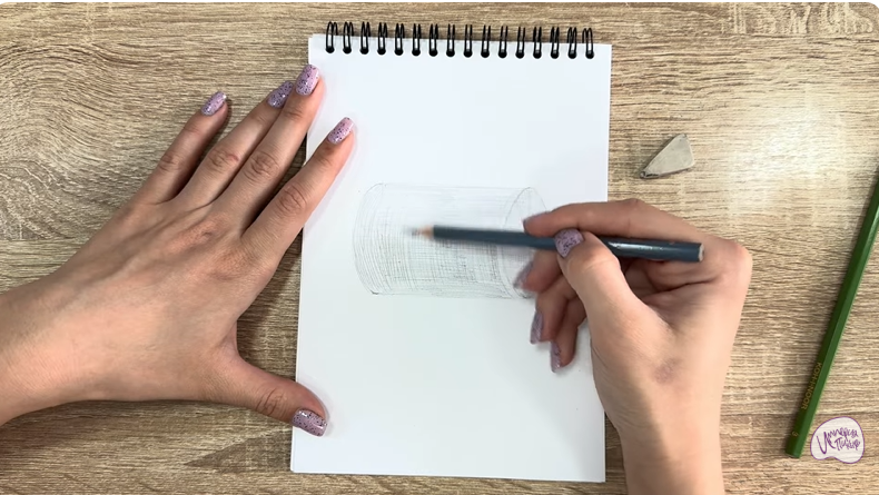 Рисуем Бигуди с липучкой