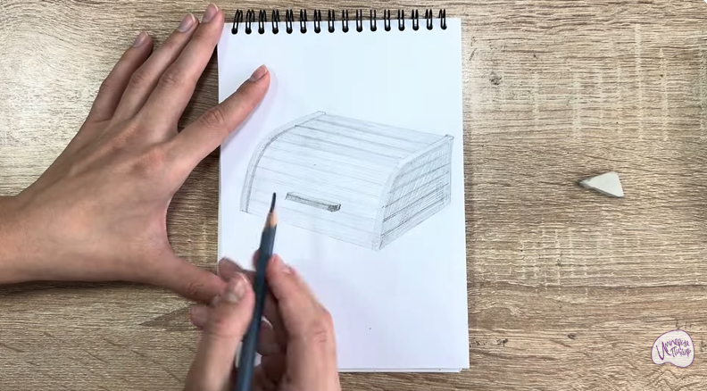 Рисуем Хлебница