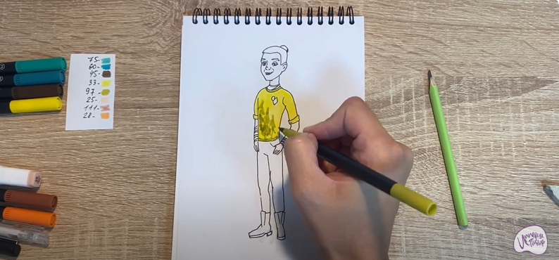 Рисуем Васко из "Царевны"