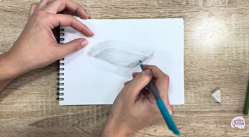 Рисуем Форма для запекания