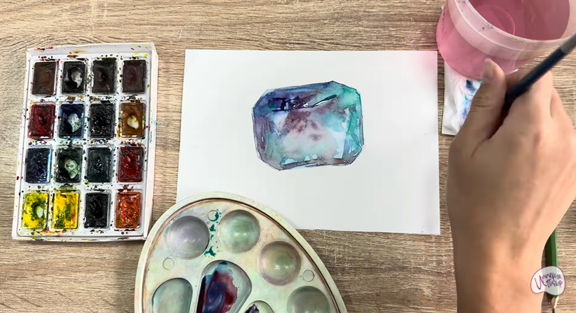 Рисуем Александрит