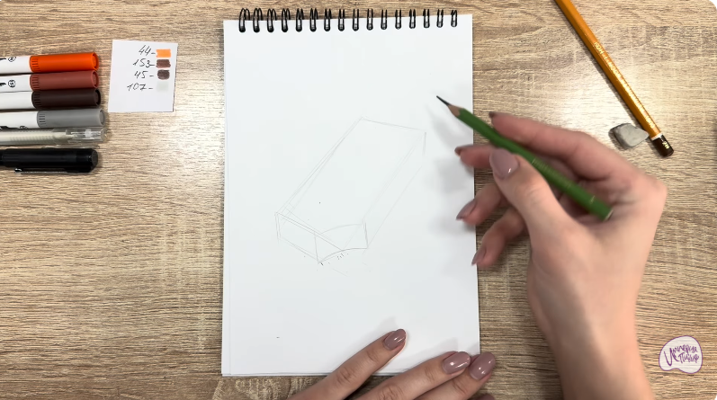 Рисуем Молочный ломтик