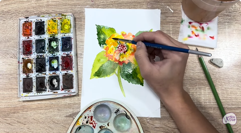 Рисуем Лантана