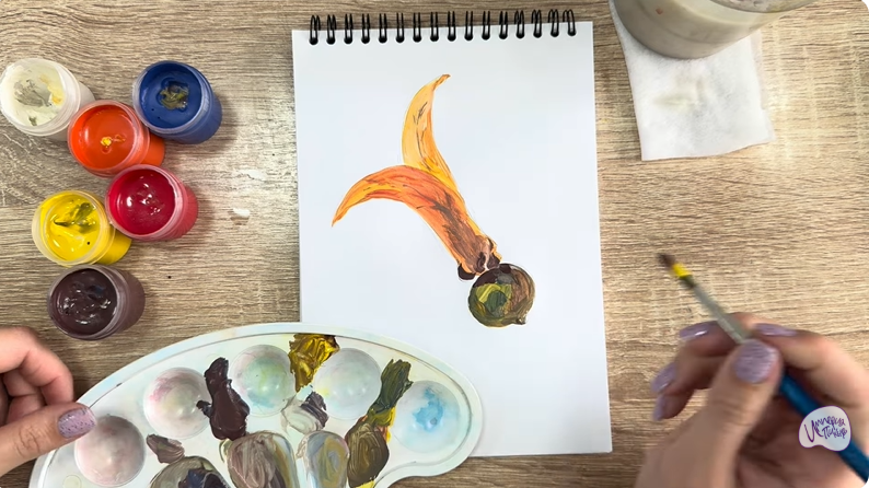 Рисуем Диптерокарпус