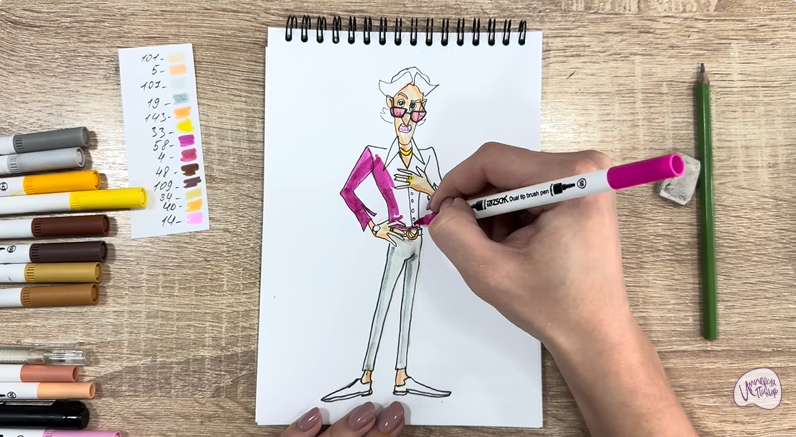 Рисуем Супербро из «Доктор Динозавров»