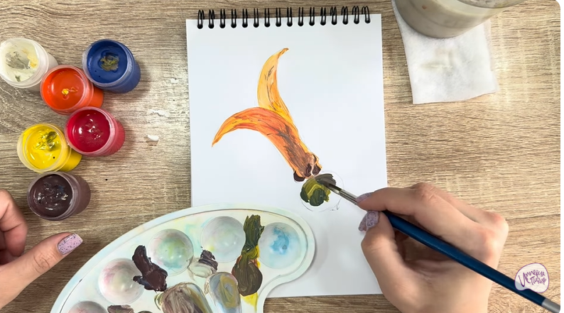 Рисуем Диптерокарпус