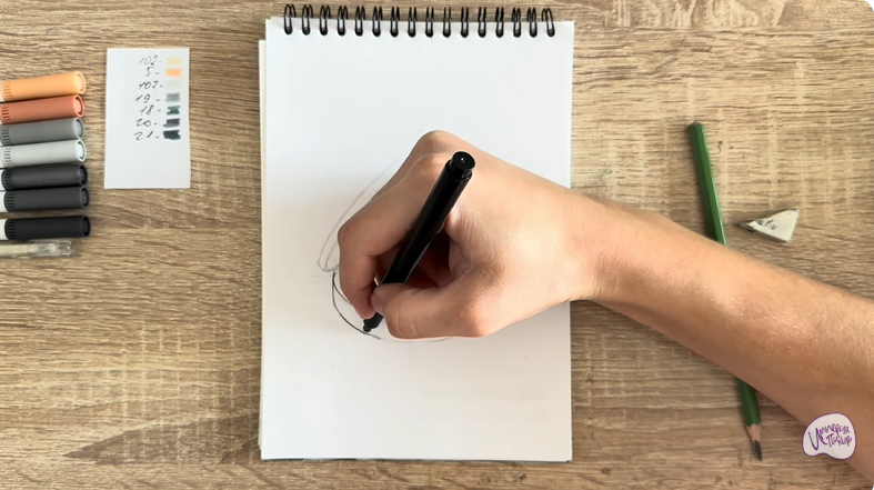 Рисуем Пудра для лица