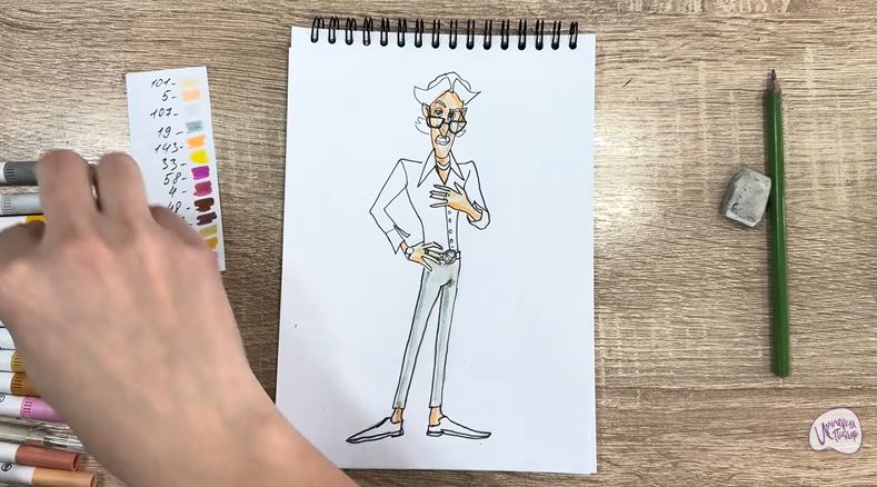 Рисуем Супербро из «Доктор Динозавров»