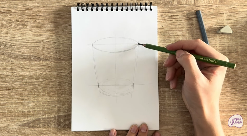 Рисуем Мерный стакан