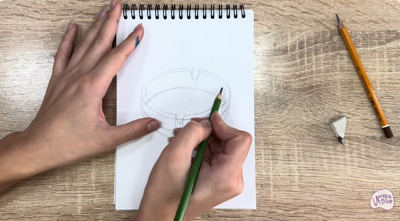 Рисуем Пепельница