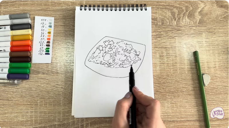 Рисуем Плов