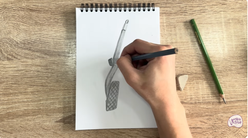 Рисуем Педаль газа