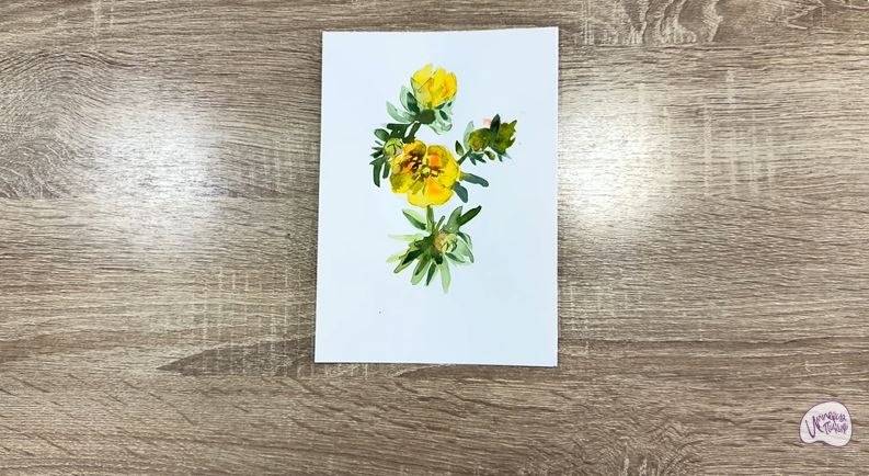 Рисуем Лапчатка