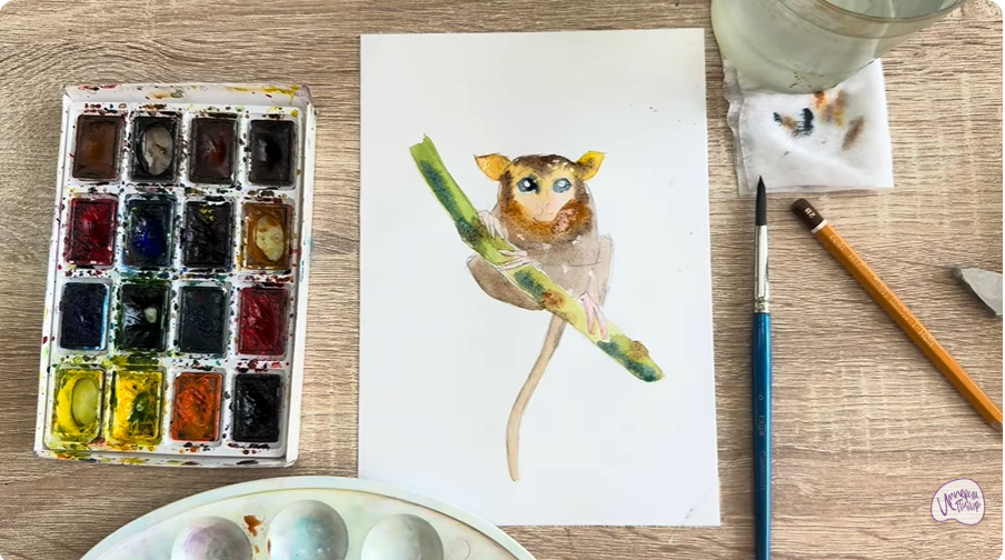 Рисуем Долгопят