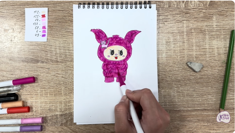 Рисуем Йокими