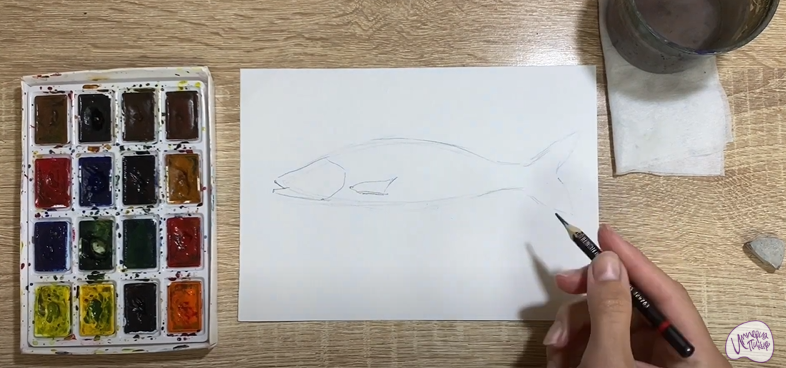 Рисуем Жерех