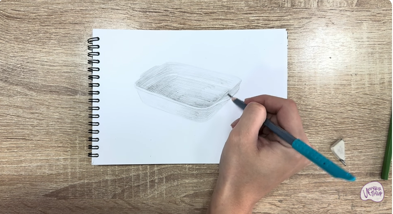 Рисуем Форма для запекания